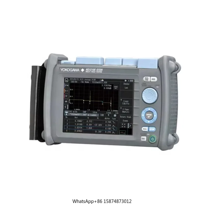 yokogawa AQ1210 an updated version of the mini otdr aq1000 and aq1200 otdr meter with battery otdr