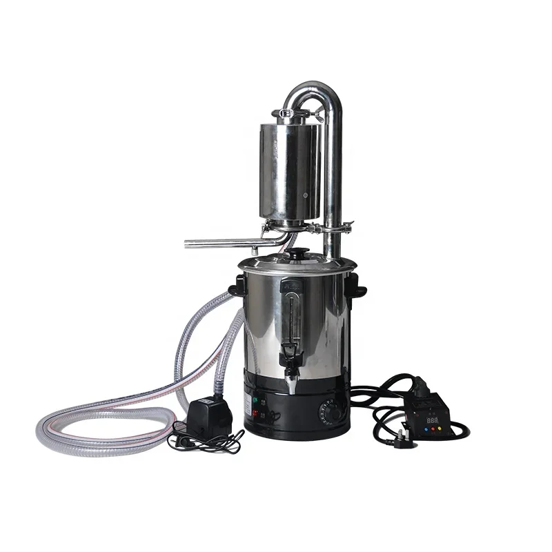 Afbeelding 3: # Etherische oliedestilleerder Kleine apparatuur Glazen destillatiekit voor etherische oliën