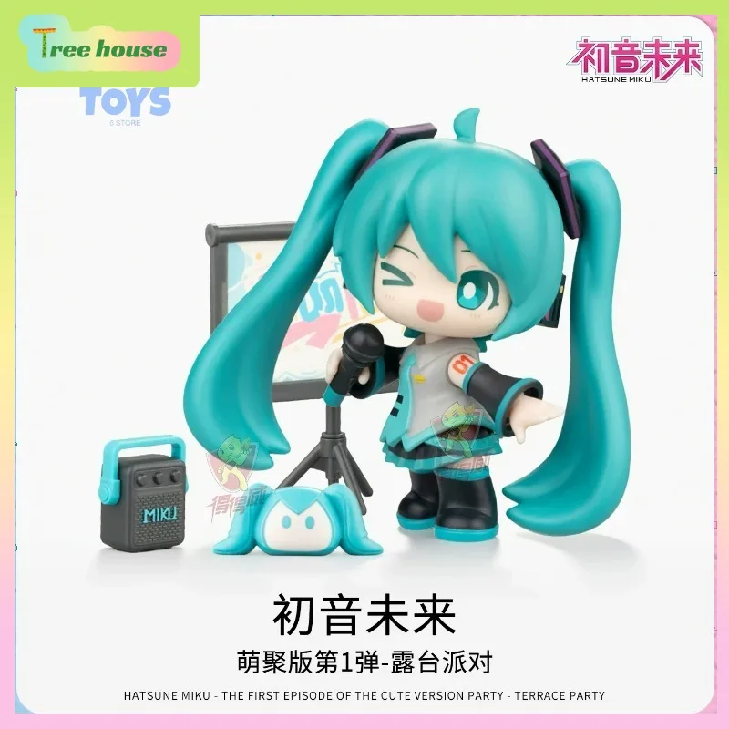 ブロキーズ-初音ミク-ちびテラスパーティーシリーズ-ブラインドボックスフィギュア-可愛いコレクタブルデスクトップオーナメント＆誕生日プレゼント