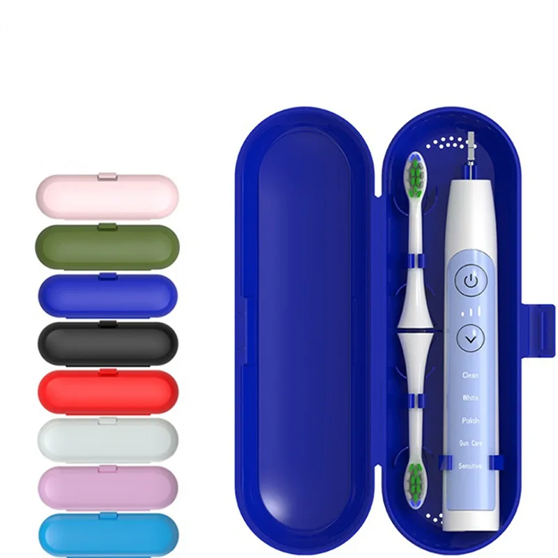 1Pc Travel Case for Oral B Electric Toothbrush Handle Storage Box Toothbrush & Toothpaste Holders with Protective Cover Portable