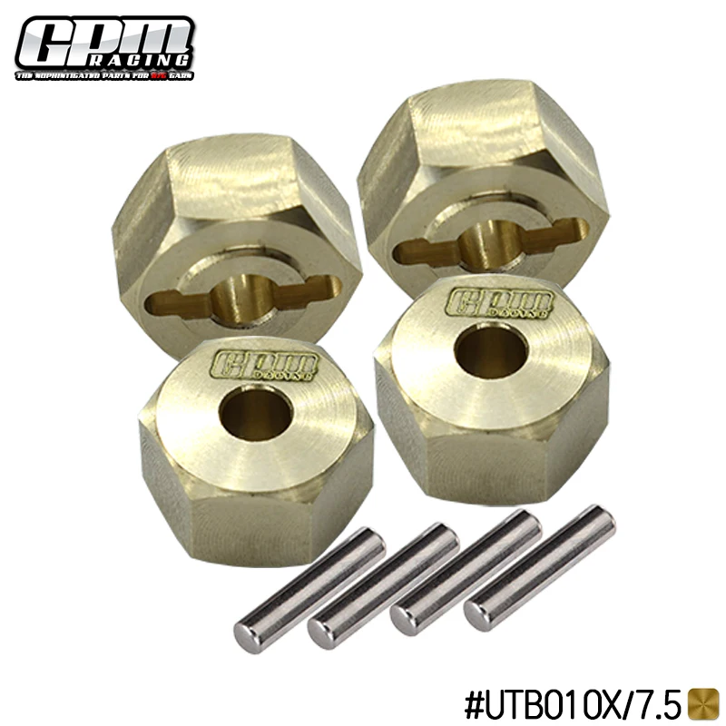

GPM Brass Hex Adapters (12X7.5mm) For 1/18 UTB18 Capra Unlimited Trail BUGGY-AXI01002 AXIAL