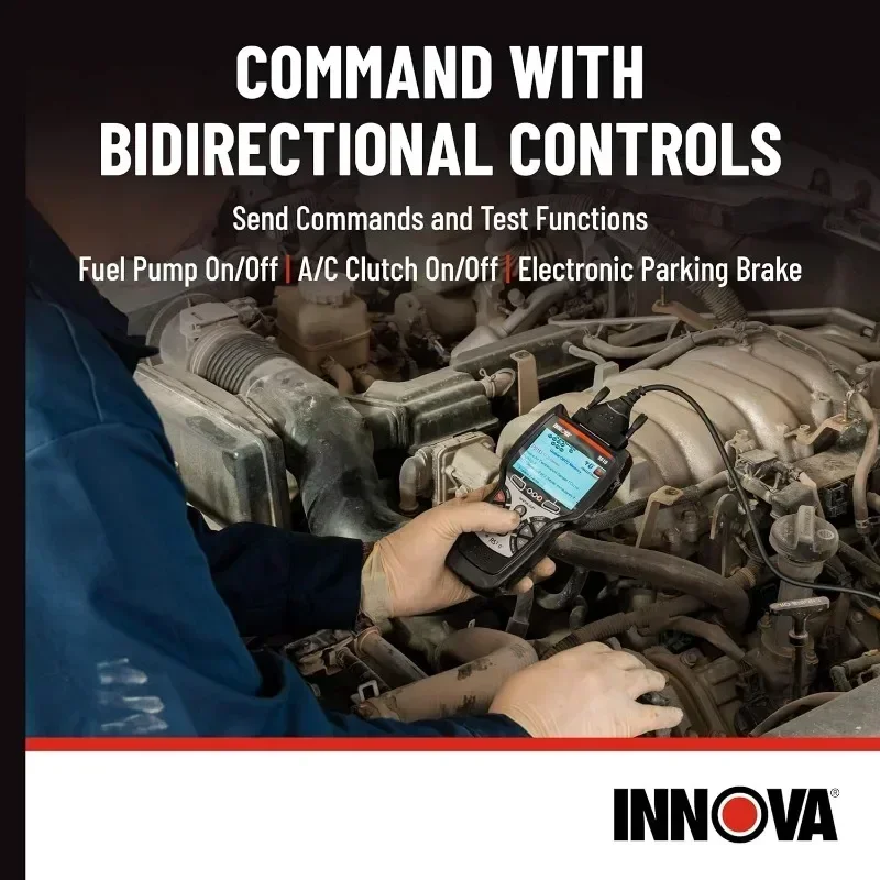 Ferramenta de varredura bidirecional, entenda seu veículo, Identifique o que está errado, Complete seus reparos, 5610 OBD2