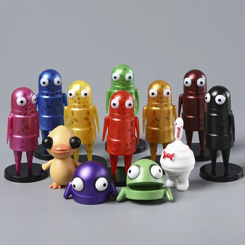 12 Stück/Set Spiel R.E.P.O. Figur Modell Spielzeug Q Version Puppen Geschenk