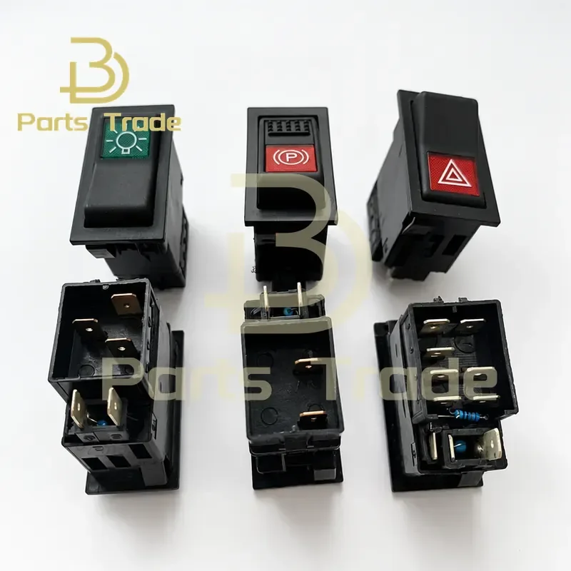 Headlight Switch 0009732613 7915490528 Warning Switch 0009732614 Brake Switch 7915490511 for Linde Electric Forklift Pallet