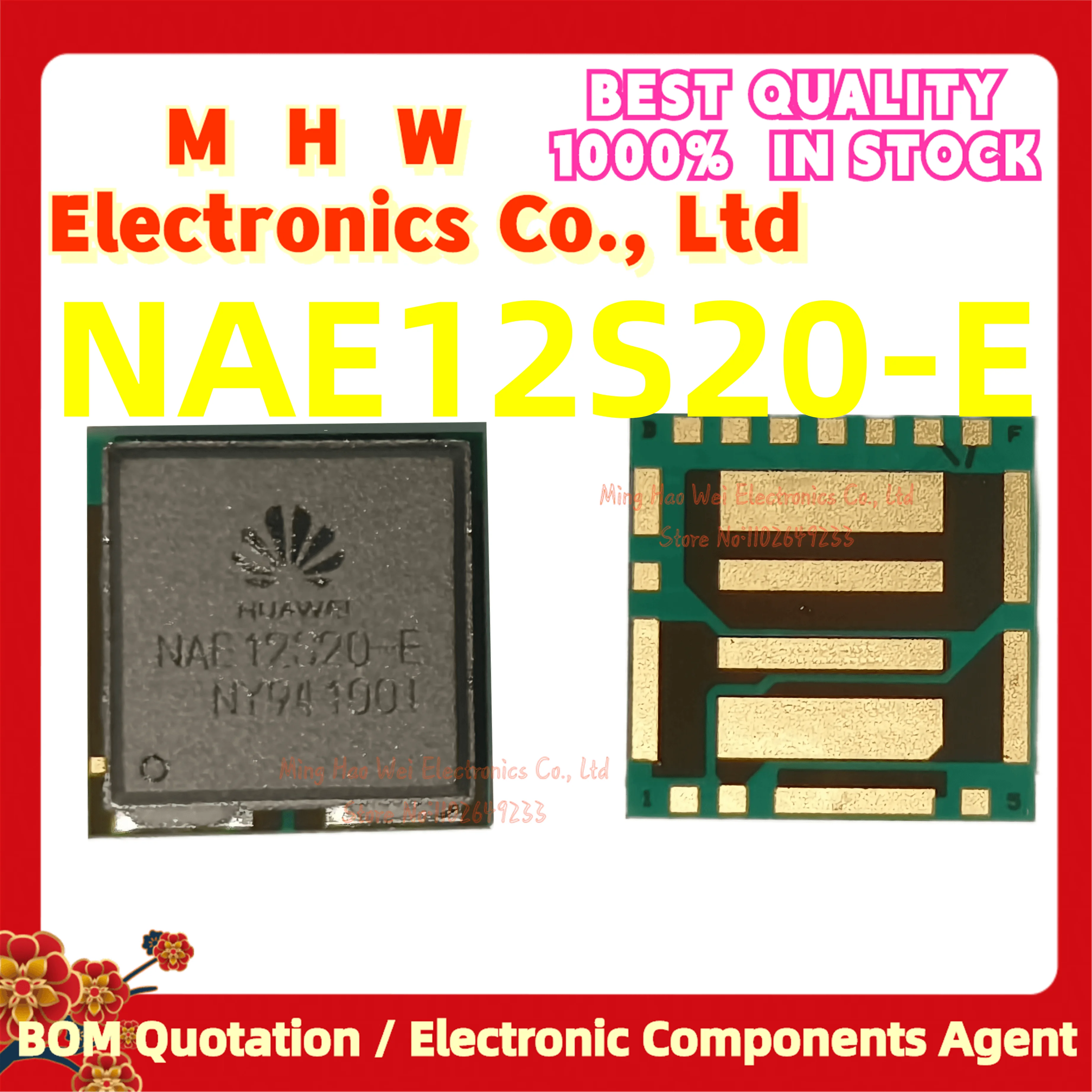 1PCS/LOT. NAE12S20-E (HUAWEI LGA) New Quality&Origianl.In stock. Power module NAE12S20