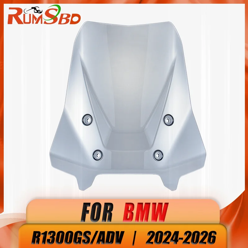 

Для BMW R1300GS R1300 GS Adventure 2024 2025 2026: расширенный ветровой дефлектор, экран, обтекатель, ветровое стекло