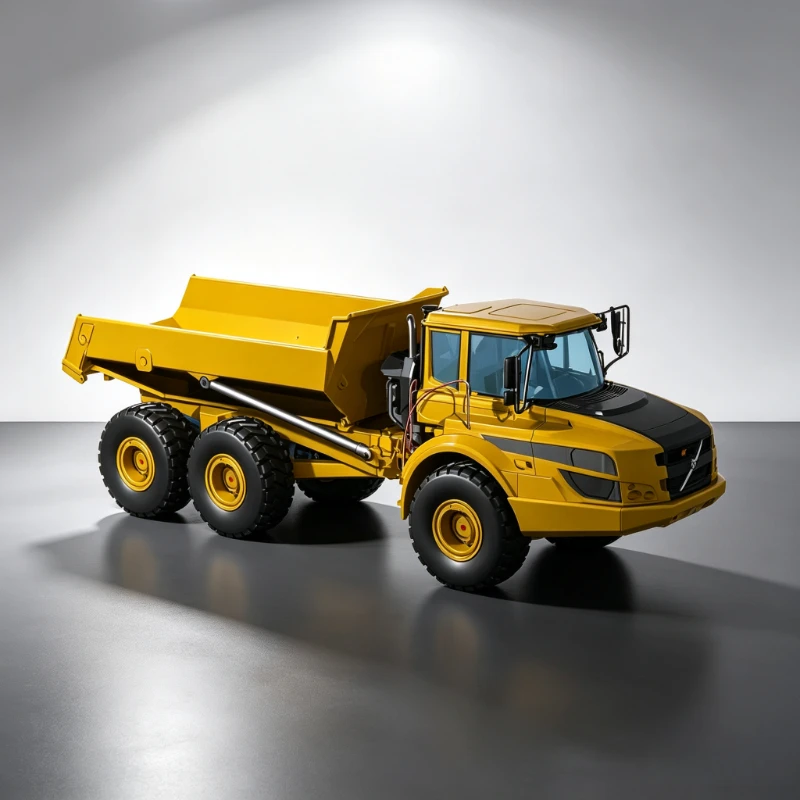 A30G 1/50 Scale 6x6 RC Construction Hauler Static To Dynamic Conversion Self Assembly Model Kit for RC Enthusiasts