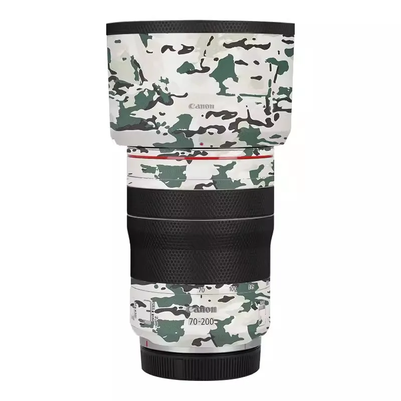70-200 F4 كاميرا ملصق مائي الجلد 3M الفينيل التفاف فيلم عدسة واقية ملصق الجسم حامي لكانون RF 70-200 مللي متر F4 L IS USM 70-200/4