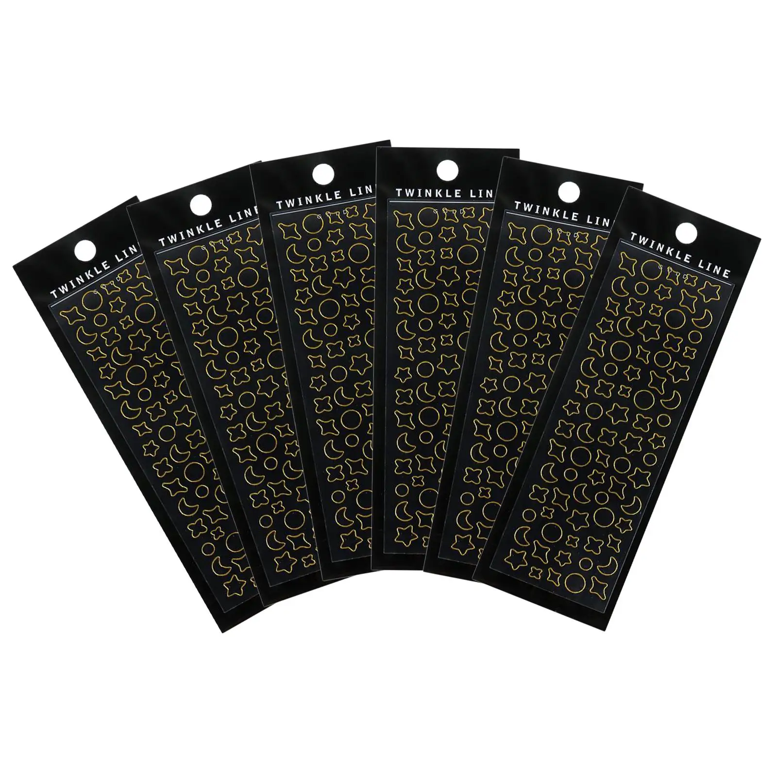Decorative Sticker Pack for Scrapbooking Card Making Self Adhesive Gold Silver Stickers for Wedding Invitations