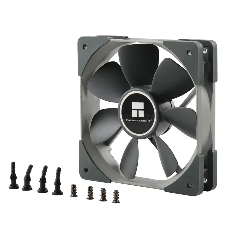 

Thermalright TY-121BP 120 PWM Fan Case 12cm fan Radiator CPU Cooler FDB Bearing 600-1800 RPM 77.28 CFM Quiet & Large Wind Volume