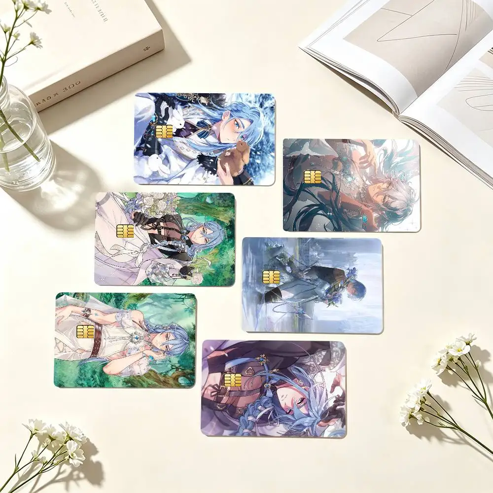 E-Edmond NU Carnival Game  Credit Card HD Stickers Game Card Decal Small Chip Waterproof Sticker Gift