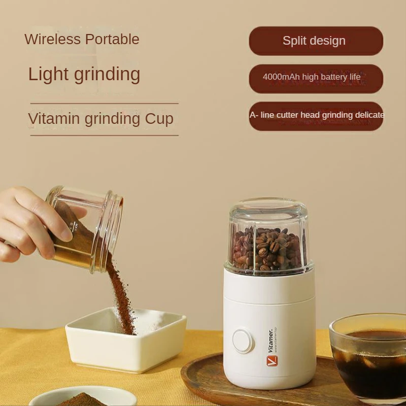 Grinder coffee bean grinder powder ultra-fine crushing household small electric cooking baby food supplement mini