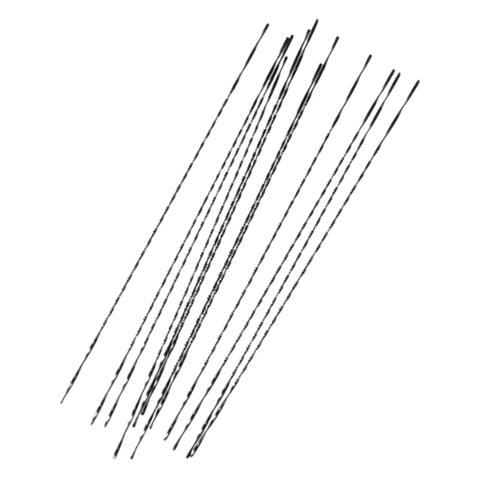 12Pcs Scroll Saw Blades Replacements Cutting Tools Carbon Steel for Crafts Sawing