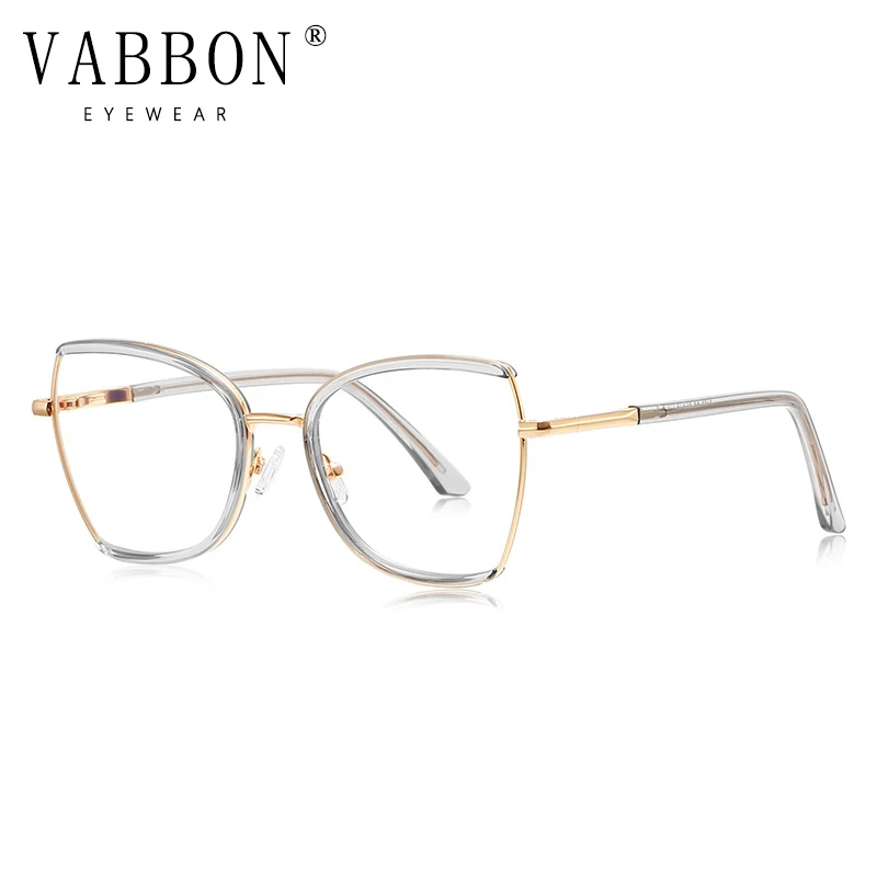 Vabbon Высококачественные модные женские ультра-прозрачные Tr с большой оправой и защитой от синего света, очки по рецепту, очки для чтения при близорукости, фотохромные очки 3158