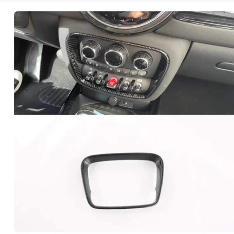 

For BMW MINI 2021-2023 Car Air Conditioner Adjust Switch Panel Decoration Frame Trim Styling Interior Auto Molding Accessorie