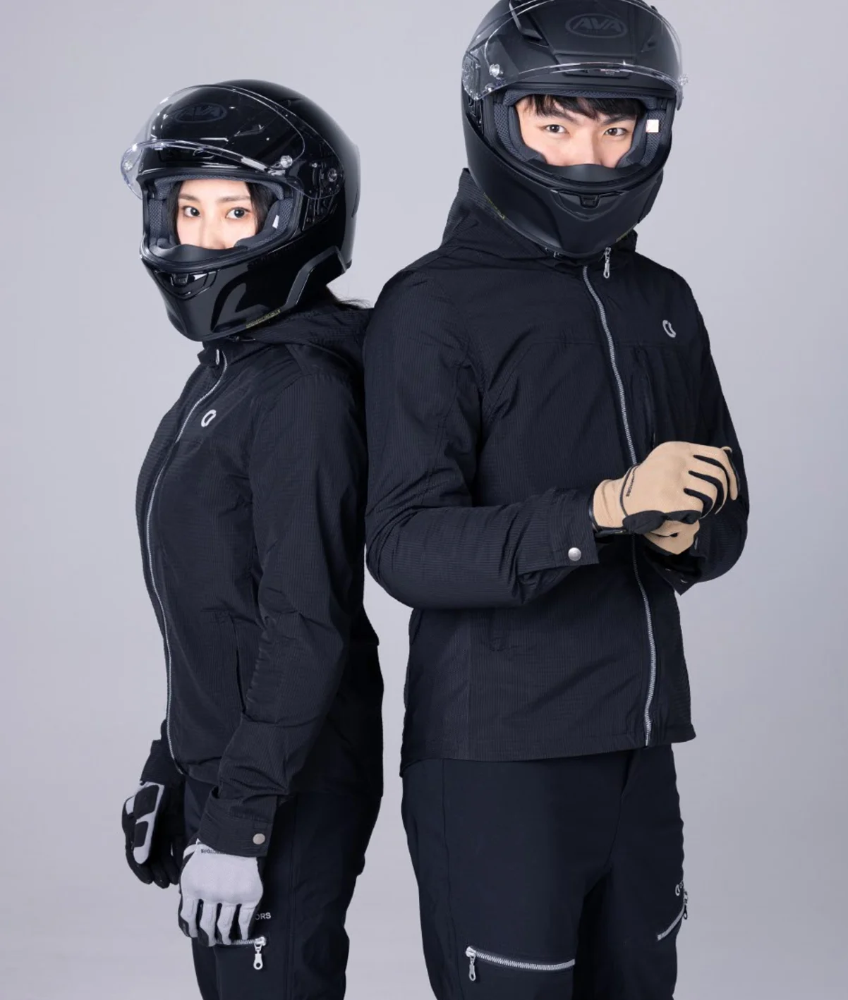 CC Preotectors 3038 Hooded Motorcycle Jacket  CE Level 2 Breathable Mesh Underarms Built-in Back Elbow Shoulder Protectors