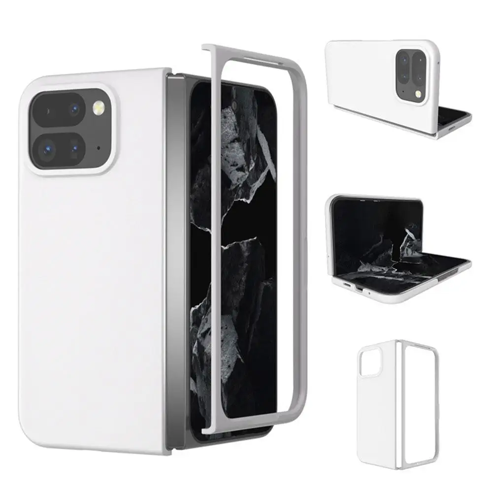 Para Google Pixel 9 Pro teléfono plegable sensación a prueba de golpes funda impermeable para teléfono móvil a prueba de arañazos D1t4