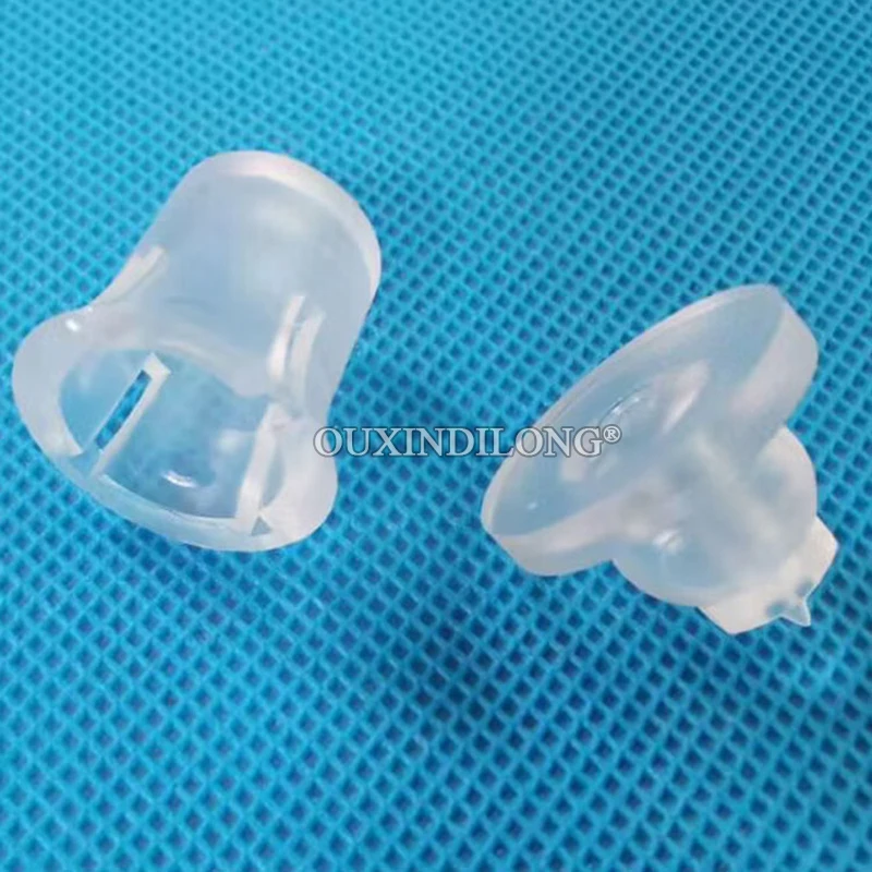 Brand New 50PCS Clear Acrylic Clip-in Standoffs Plastic Frosted Screws Signs Signage Advertising Nails