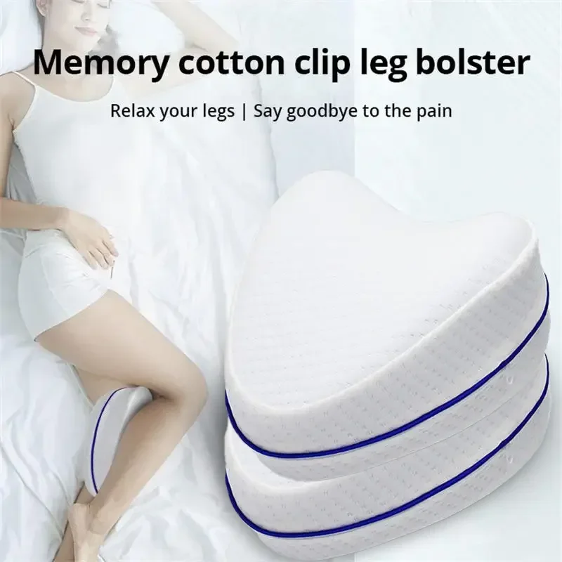 

Back Hip Body Joint Pain Relief Thigh Leg Pad Cushion Home Memory Foam Memory Cotton Leg Pillow Sleeping Orthopedic Sciatica