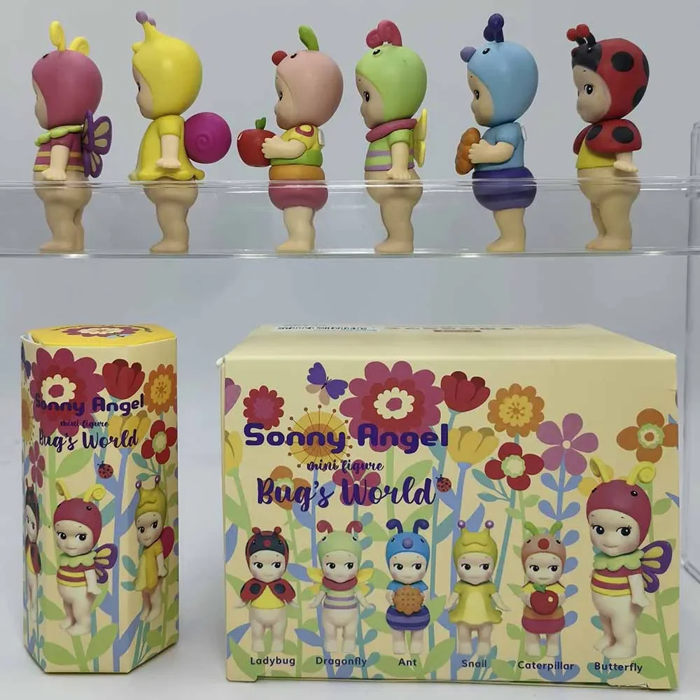 Mini Sonny Blind Box Série Bug's World Mini Figuras de Anime Ornamentais Presente de Natal e Aniversário