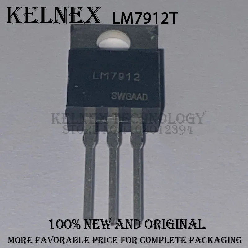 10PCS LM7812T LM7912T TO-220 LM7912TG LM7812TG linear voltage regulator