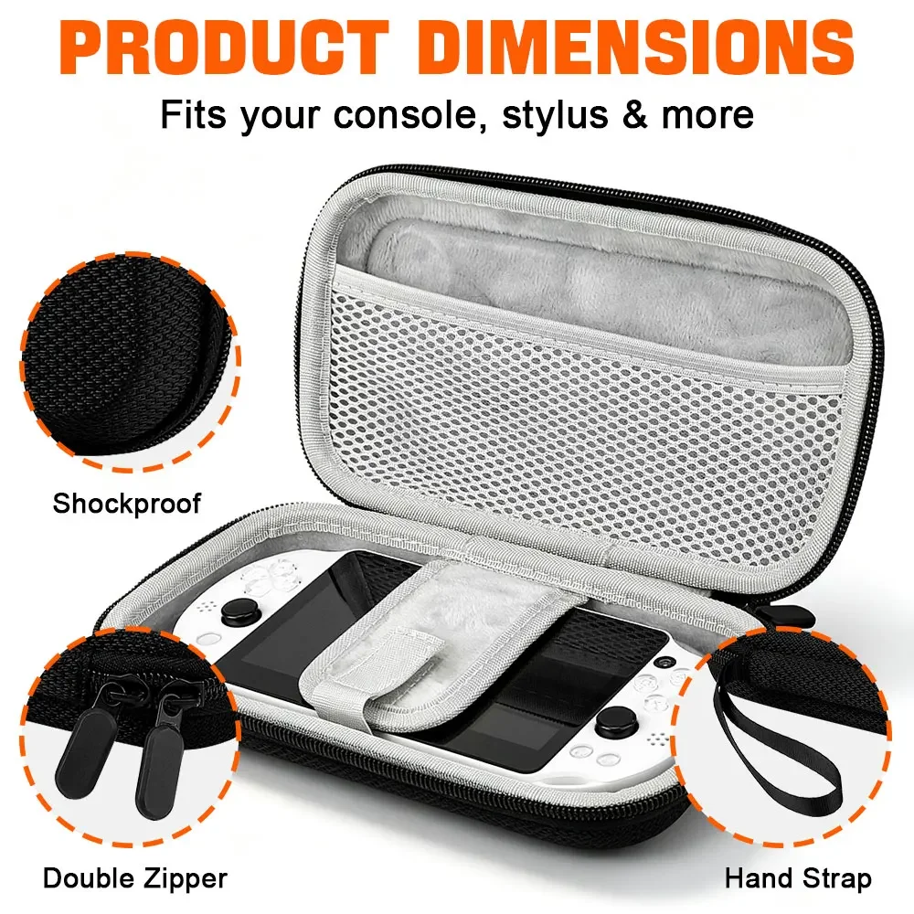 Multi-functional Portable Carrying Bag Case For PS Vita 1000 2000 Slim,For 3DS/NEW 3DS/NEW 3DS XL/LL/NDS Anti-Shock Hard Handbag