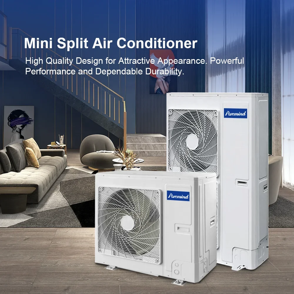 Industrial Multi Zone Split Inverter Air Conditioner 24000Btu 36000Btu Cassette Duct Air Conditioning