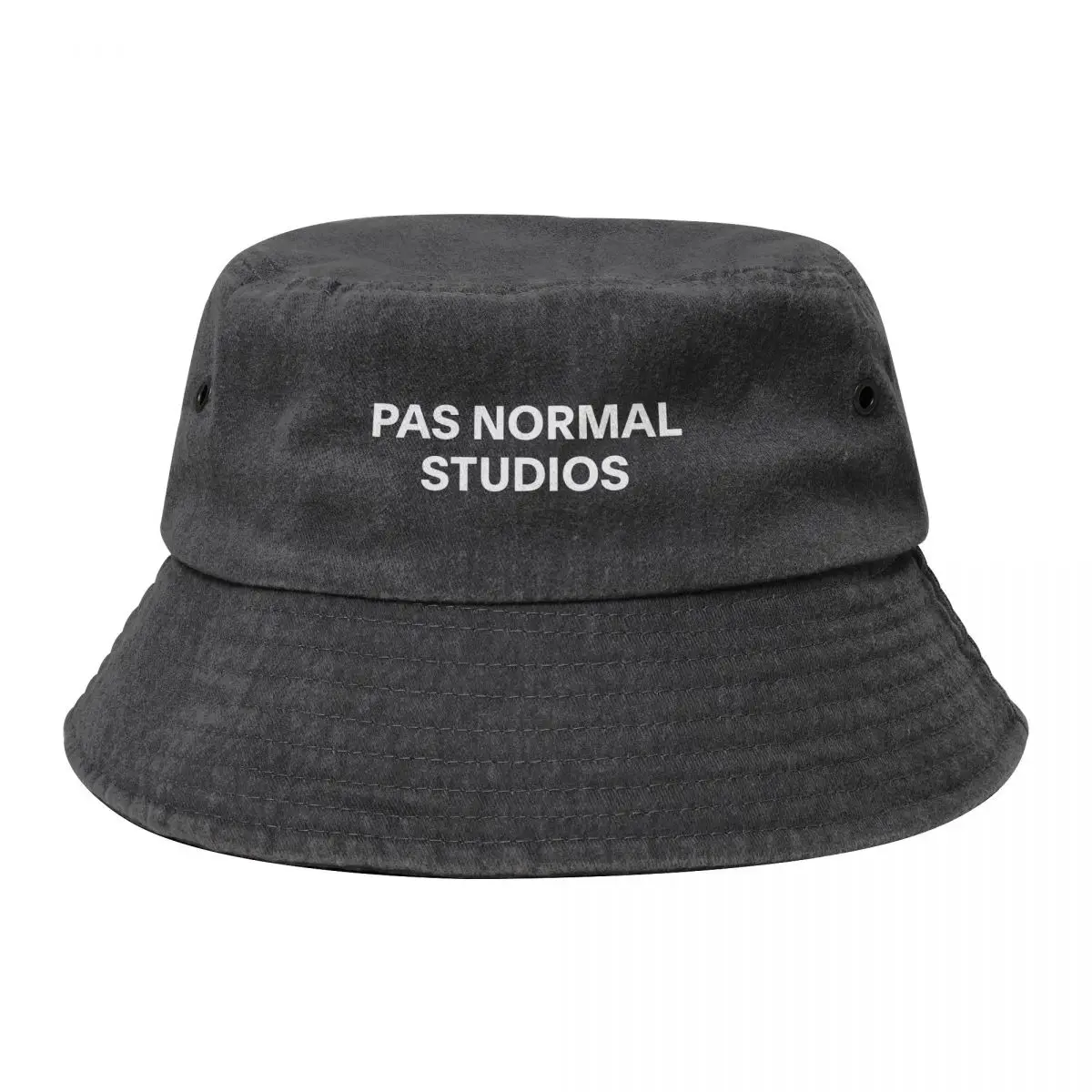 

Pas Normal Studios Logo Cowboy Denim Fisherman Hat With Printing