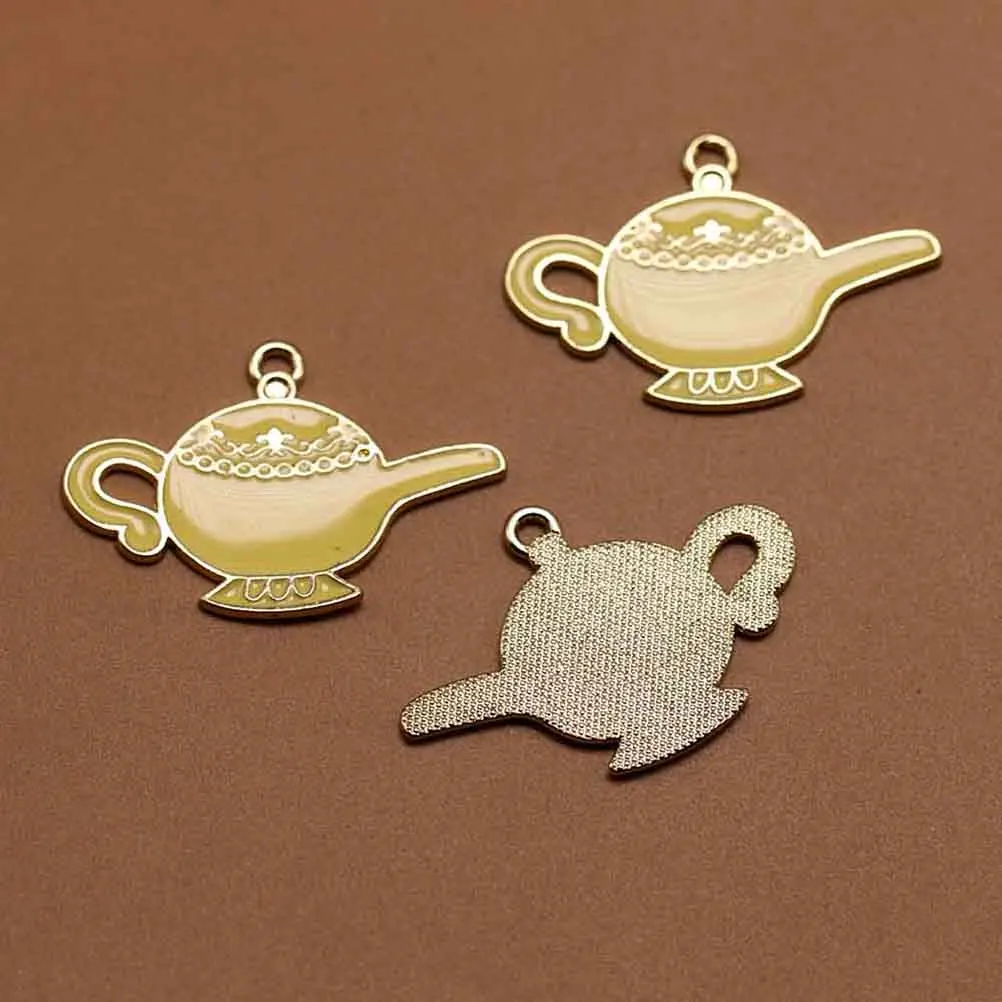 

10 Pcs Alloy Pendant Charm Fashion Jewelry Making Metal Charms Diy Set Unique Shape Necklace Bracelet Earrings Accessories Long