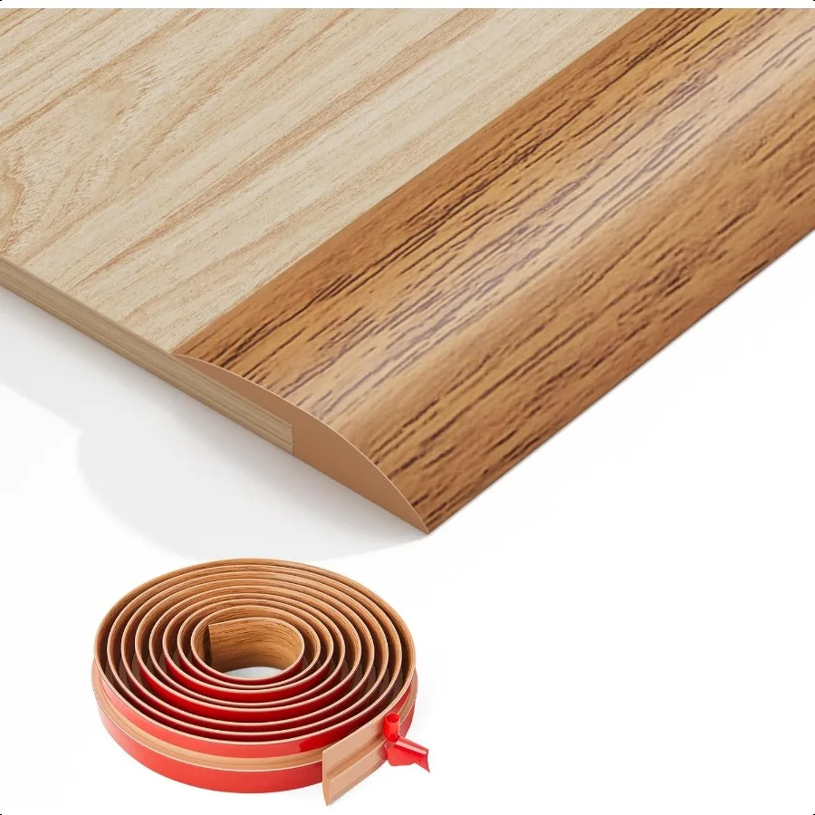 Floor Transition Strip Self AdhesiveCarpet and Flooring Transitions Edging Trim Strip Vinyl Threshold Strip Suitable for Thresh