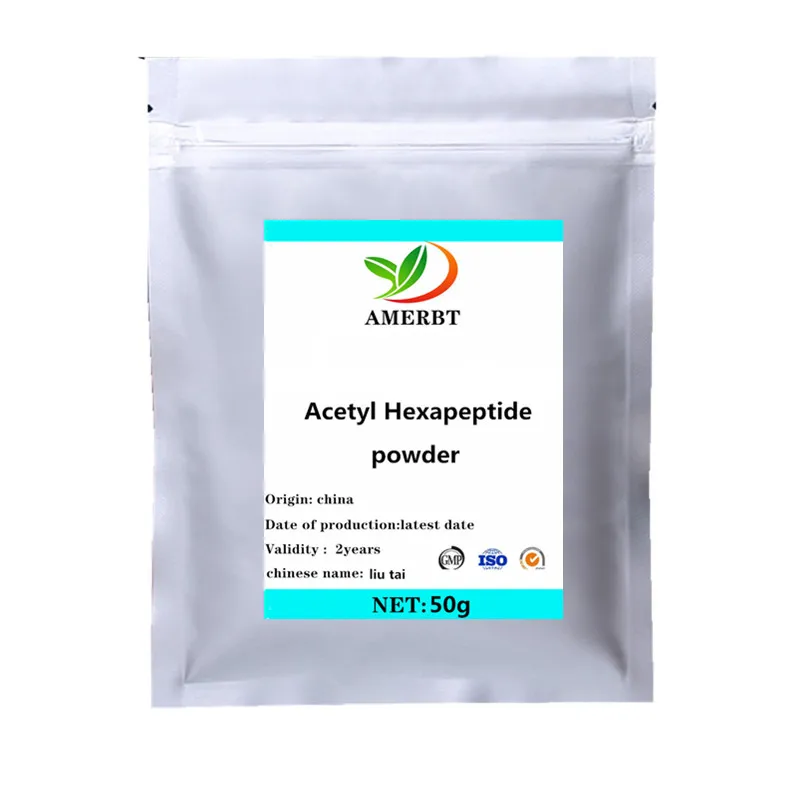 

Cosmetic Grade 99% Acetyl Hexapeptide-8 Anti Aging Ageless Make free shipping