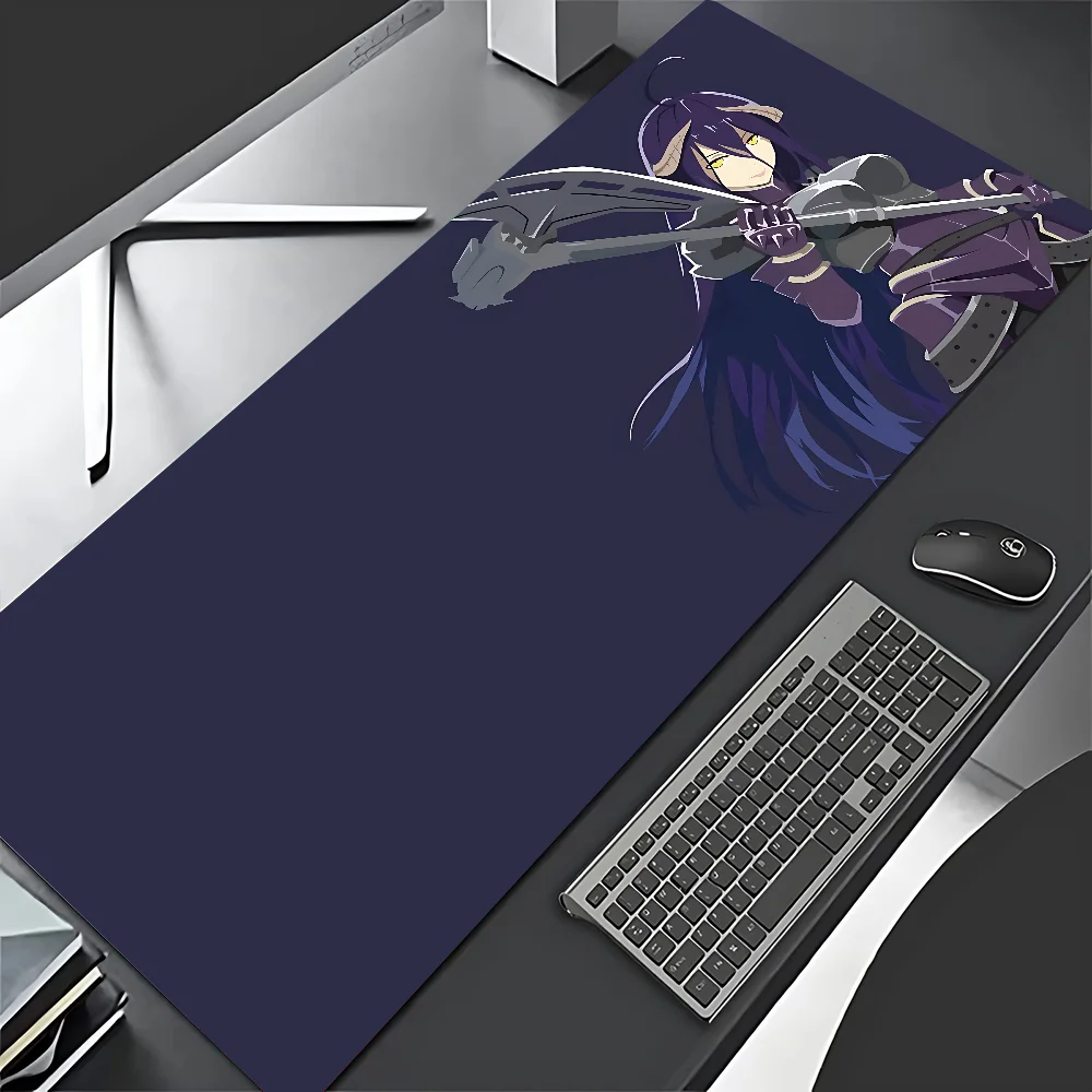 Anime Overlord Albedo Mousepad New Arrivals Large Gaming Mousepad L XL XXL Gamer Mouse Pad Size For Keyboards Mat