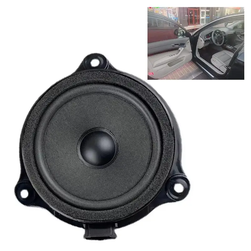 AB16-Auto Front Door Midrange Speaker Horn For A6 C6 2005-2011 Left =Right 4F0035411 Mid Tone Speaker
