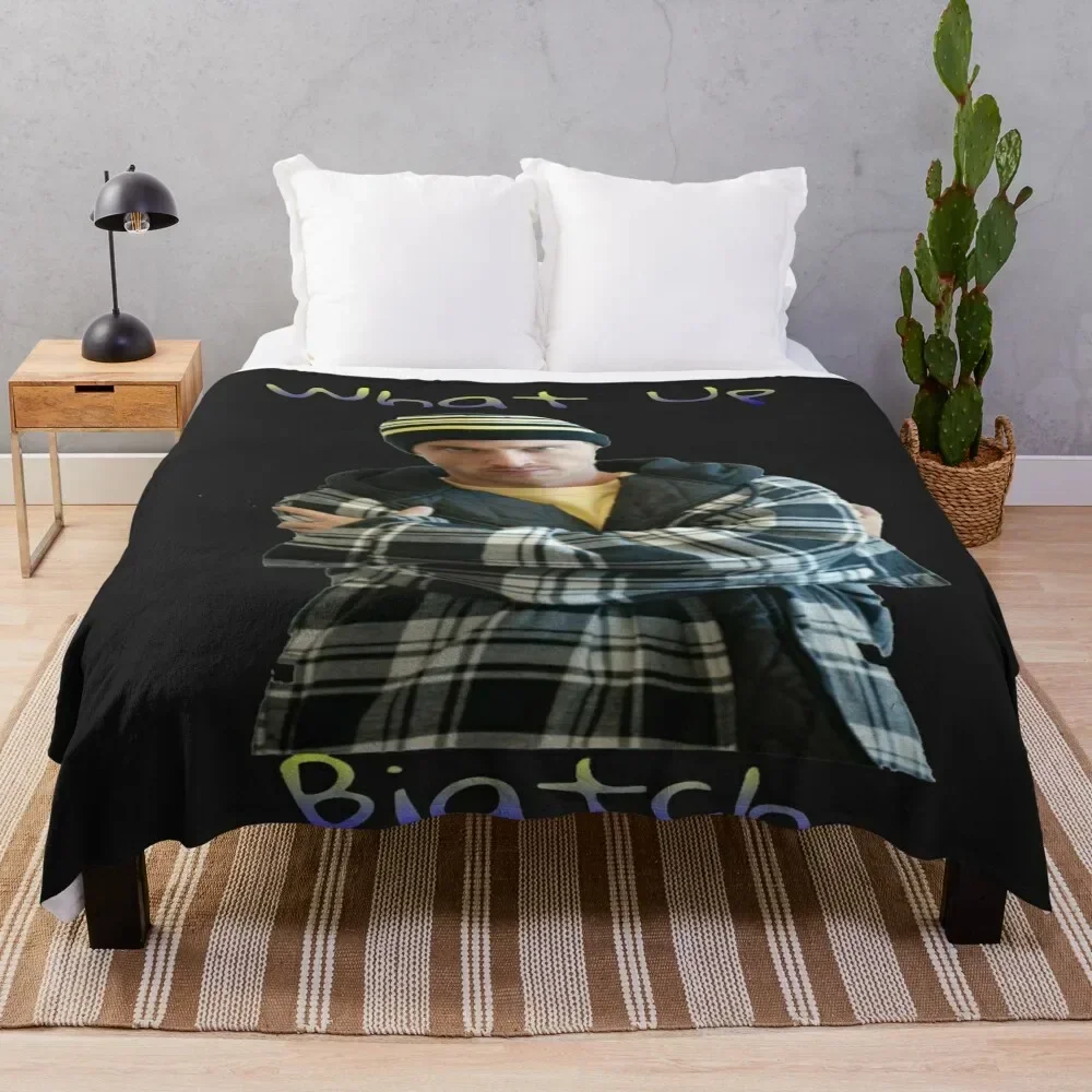 

Pinkman Throw Blanket Anti Shedding Soft Fuzzy Blanket for Home