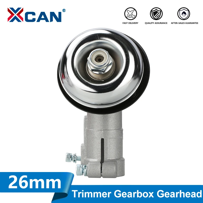 

XCAN Lawn Mower Gear Head 26mm 9 Teeth Gearbox Gear Head Brush Cutter Replacement Tools Lawn Mover Power Parts
