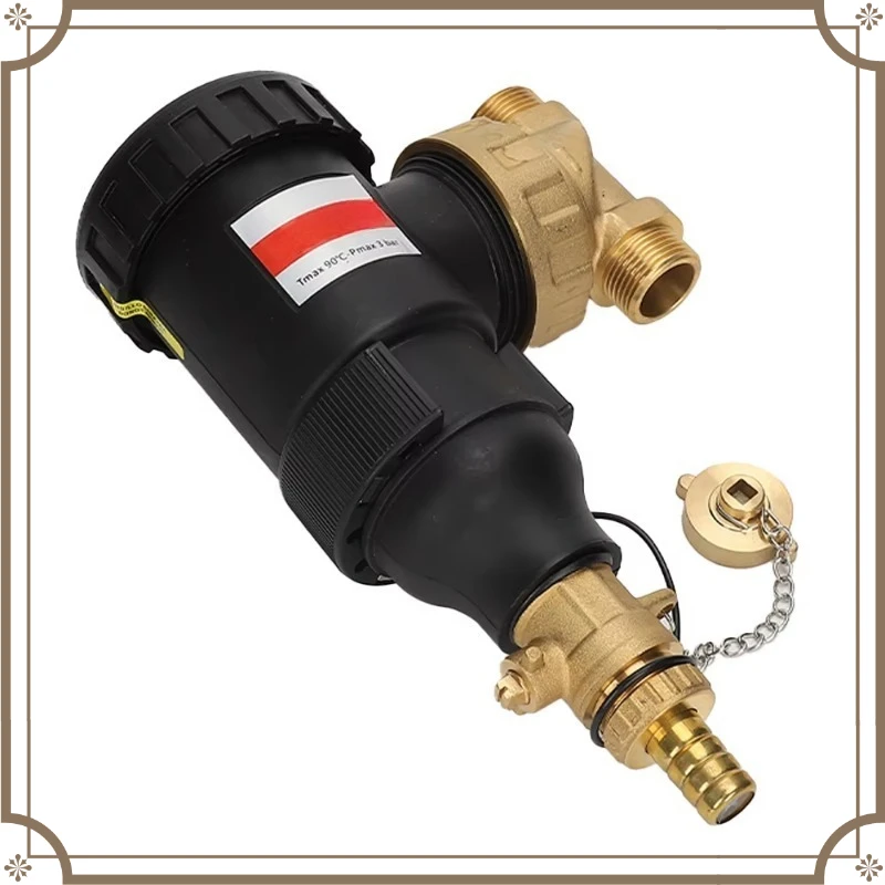 Magnetic Heating System Filter for Wall Mounted Boiler Underfloor Heating, Anti Limescale Trap Impurities