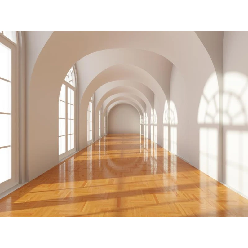 Customized products 3D visual effect extended space wallpaper dining room living room sofa TV background corridor porch mural 3d