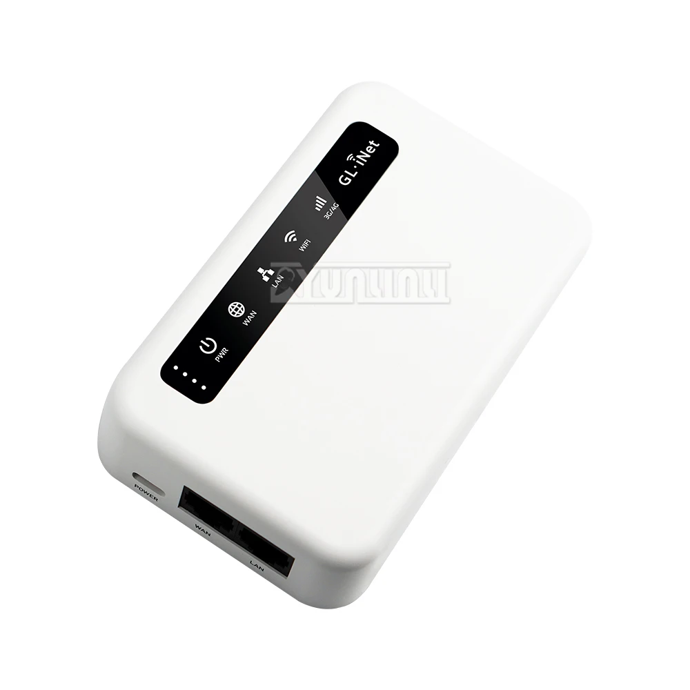 Routeur d'insertion de carte portable WiFi mobile intelligent sans fil à GL-XE300-CEHCLG filaire