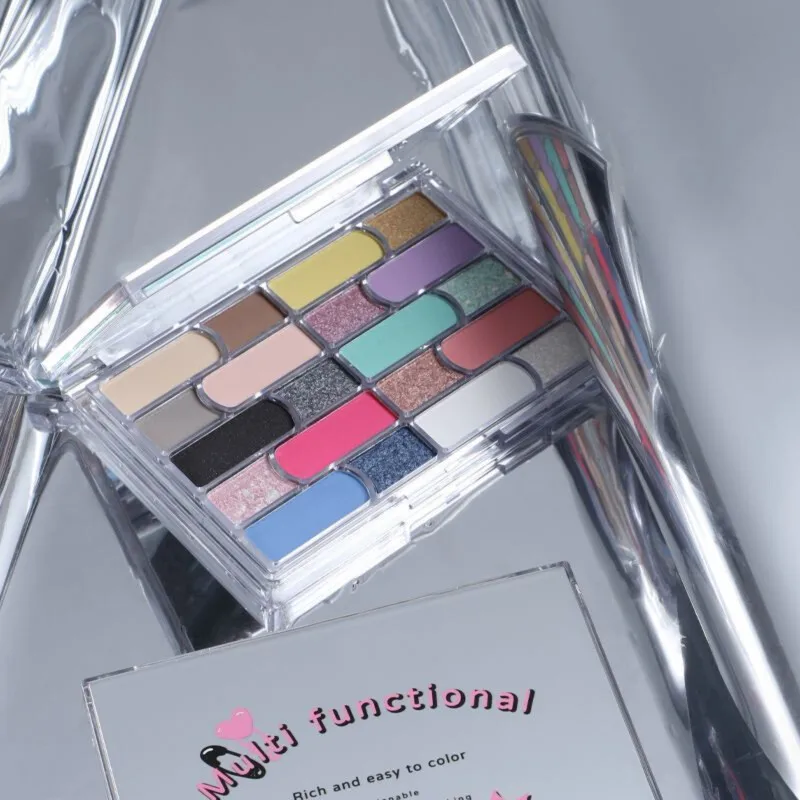 Palette di ombretti Cahill Party Ombretto della dea del colore opaco perlescente fine scintillante a lunga durata