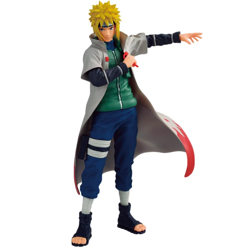 Оригинальная коллекционная фигурка BANDAI BANPRESTO NARUTO Namikaze Minato NINNKAI ZOUKEI RETSUDEN из ПВХ, 24 см, модель персонажа аниме, игрушка, подарок