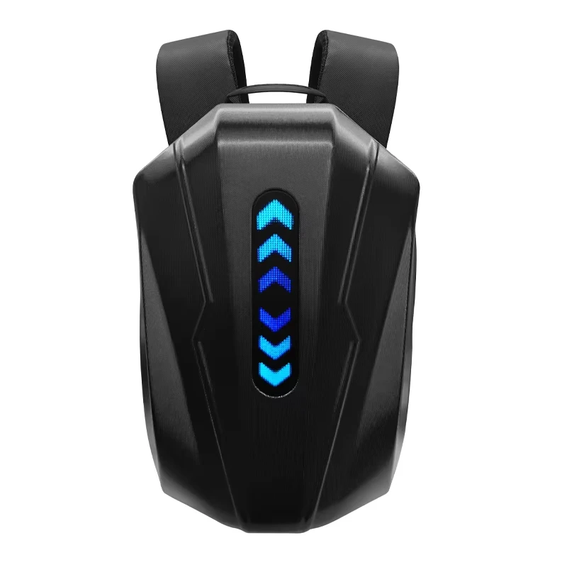 Motorcycle Side Bag Motorcycle Tank Bag Cycling Helmet Backpack App Control RGB Colorful Laptop Backpack