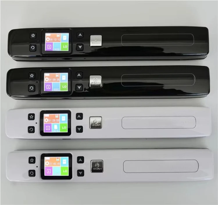 Handy Document Scanner 1050 DpI Handheld Mini Portable A4 Paper Scanner for Outdoors