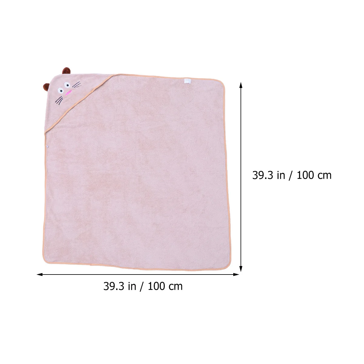 Adorabile cartone animato animale design accappatoio per bambini asciugamano per bambini comodo da indossare asciuga rapidamente i bambini