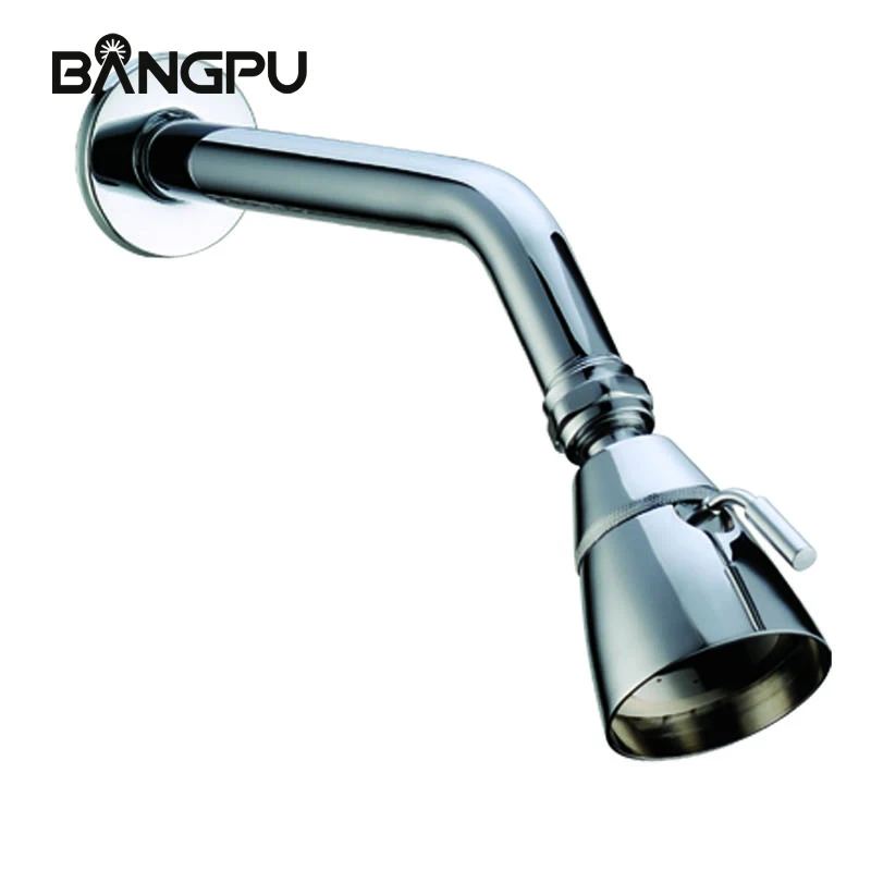 

High Pressure Shower Head Wall Mounted Rainfall Shower Head Combo Set Bathroom Adjustable Rain Shower Heads Chrome