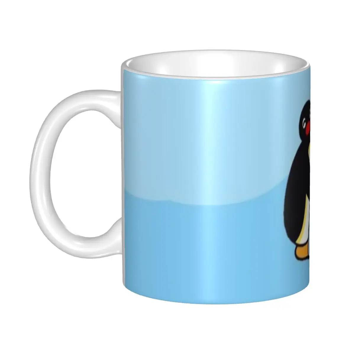 

Personalized Noot Noot Pingu Mug DIY Penguin Merch Ceramic Tea Milk Coffee Cups