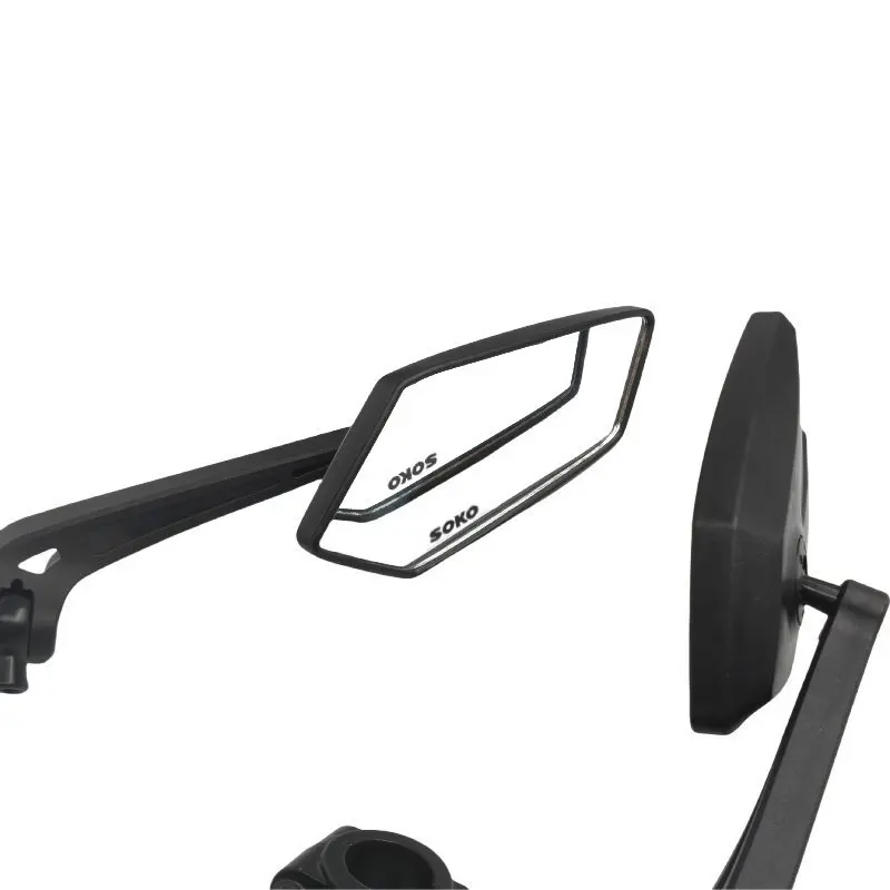 Motorradspiegel, Lenker-HD-Weitwinkel, verstellbare Rückspiegel für Honda-Roller, E-Bikes, universeller Fahrrad-Seitenspiegel. – Detail 9