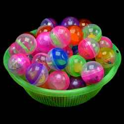 10pcs 45mm plastic balls capsules toys with different small toys vending machine