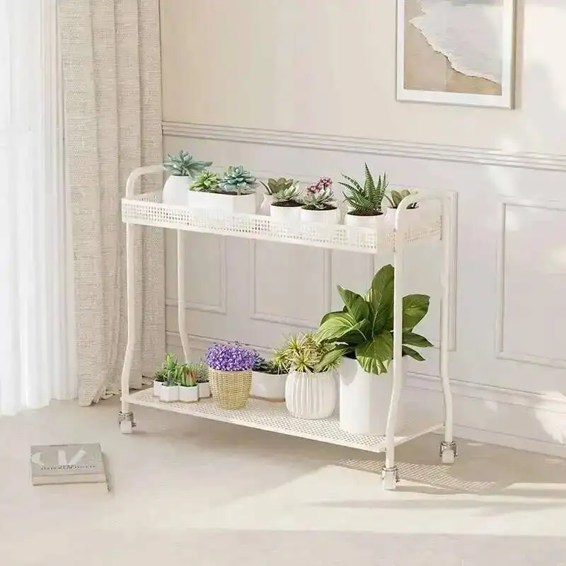 Fashion Unique Modern Accessories Aesthetics Flower Rack Designer Nordic Display Flowers Stand Organizer Muebles Home Furniture