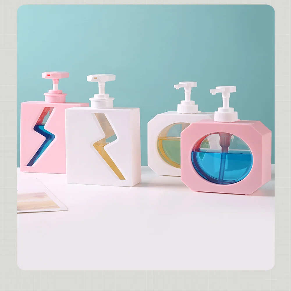 Dispensador de jabón para baño, soporte para loción recargable suave, dispensador de champú, soporte de Gel de ducha elegante para baño, inodoro y cocina