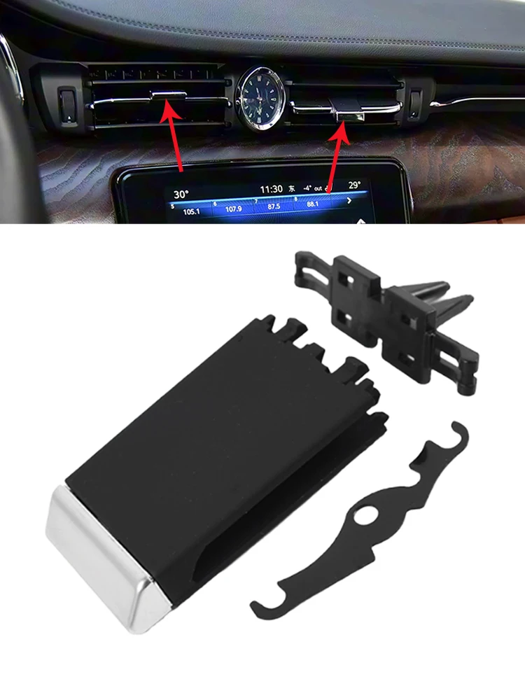 

For Maserati Ghibli 2014-2020 Exhaust Adjustment Paddles In Front Of And Behind The Air Conditioning Vents